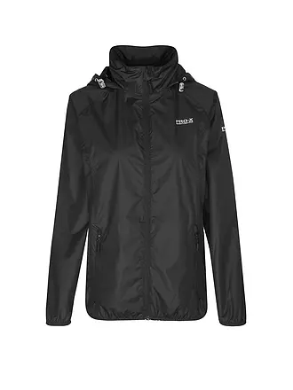 PRO-X ELEMENTS | Chaqueta de lluvia plegable para mujer | schwarz